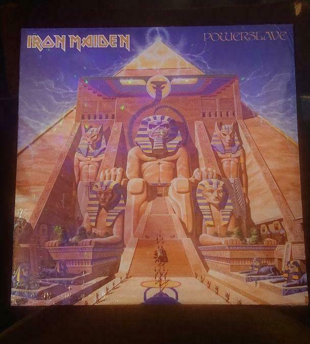 Iron Maiden Power Slave Lp Record From Japan