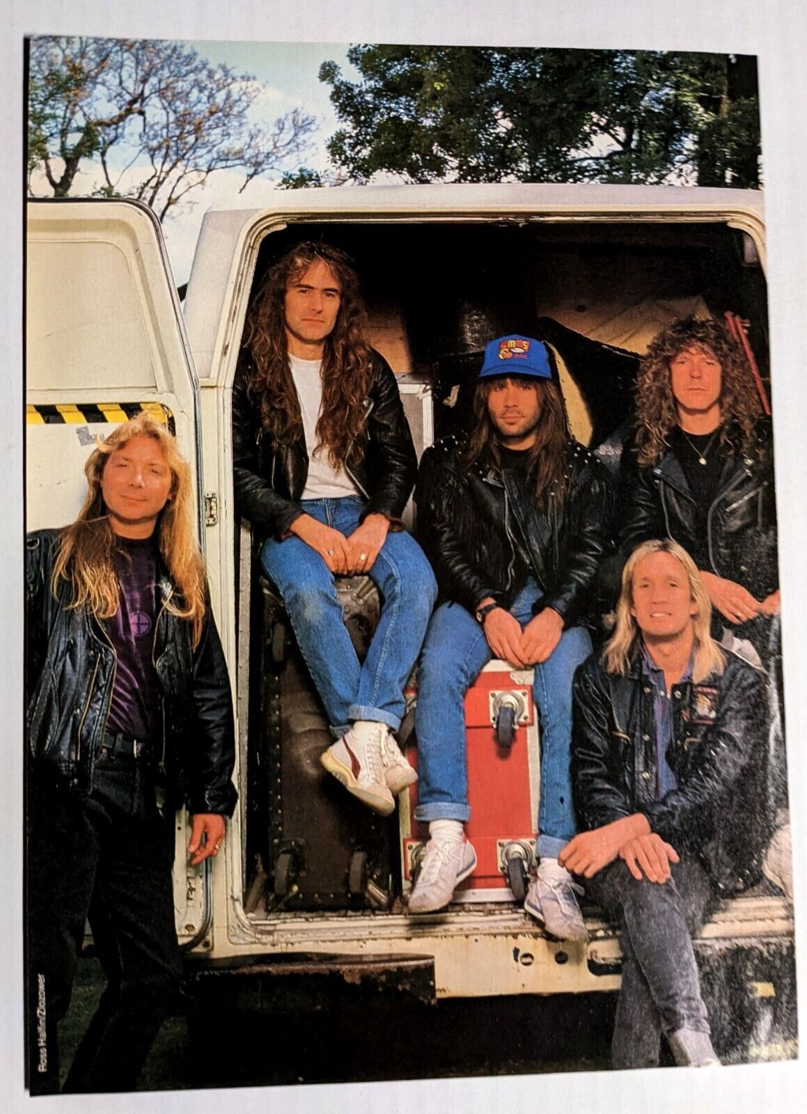 Iron Maiden / Bruce Dickinson Band Magazine Full Page Pinup Poster Clipping (2)