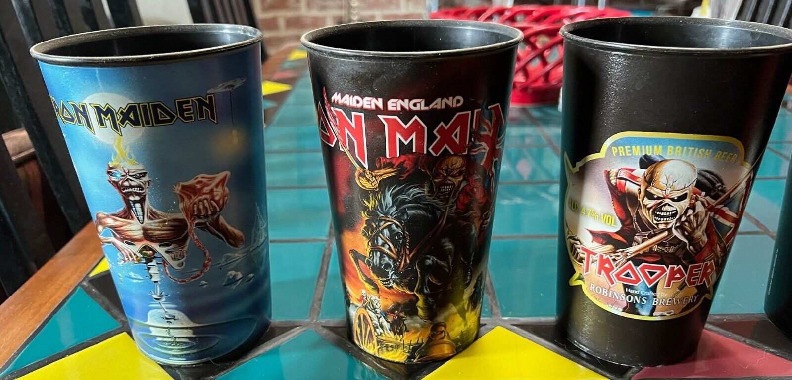 Iron Maiden Collectors Cups Set Of 6